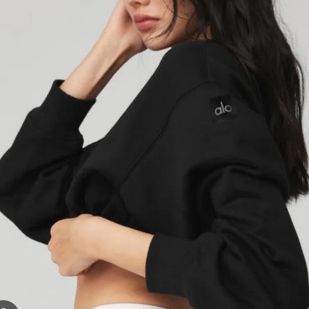 Alo Yoga Devotion Crew Neck Pullover - Picture 6 of 12
